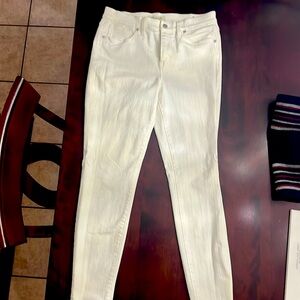 White no marks skinny jeans